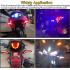 Set 2 lampi Semnalizare Moto, model BUMERANG, cu 2 functii, pozitie si semnalizare, tensiune 12V [6]