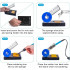 Set Profesional 15 Piese pentru Lipire – Pistol de Lipit, Suport cu Arc, Varfuri Interschimbabile, Pompa cositor, Penseta si Accesorii Complete in Husa Portabila [3]