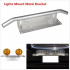 Bullbar din aluminiu cu suport numar si proiectoare pentru vehicule offroad, culoare Argintiu [5]