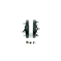Distantier janta auto, dimensiune  4x108, grosime 20mm, prezoane incluse, culoare neagra