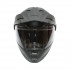 Casca motocross integrala, negru mat cu viziera transparenta si ochelari de soare marimea XL, model LION [4]