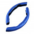 Set 2 ornamente volan finisaj CARBON ALBASTRU, dimensiune universala [2]