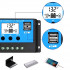 Controler/Regulator de incarcare panou solar, 12 - 24V, 20A, mini dual USB [6]