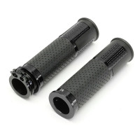 Set 2 buc. Manere Moto/ATV antiderapante, universale, culoare Neagra cu insertii Carbon Set 2 buc. Manere Moto/ATV antiderapante, universale, culoare Neagra cu insertii Carbon