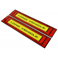 Set sticker reflectorizant pentru camion 