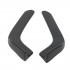 Set 2 buc. aripioare Racing, prelungire bara tuning din plastic culoare neagra [7]