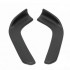 Set 2 buc. aripioare Racing, prelungire bara tuning din plastic culoare neagra [10]
