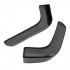 Set 2 buc. aripioare Racing, prelungire bara tuning din plastic culoare neagra [11]