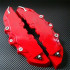 Set 2 ornamente pentru etrieri, marime L, culoare Rosie [3]