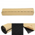 Material insonorizant auto adeziv reliefat, dimensiune 80cm x 50cm x 15mm, culoare Neagra [5]