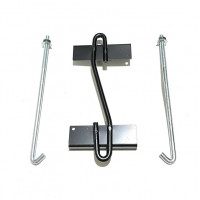 Suport Universal pentru fixare - asigurare baterie auto, metalic, culoare neagra