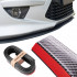 Protectie spoiler, prelungire bara fata/spate din cauciuc, culoare CARBON Negru [2]