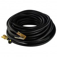 Furtun pneumatic pentru compresor cu conector si mufa de umflat roti, lungime 12m, destinat camioanelor si autoutilitarelor Furtun pneumatic pentru compresor cu conector si mufa de umflat roti, lungime 12m, destinat camioanelor si autoutilitarelor