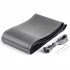 Husa volan din PIELE GRI + ATA GRI, diametru 37 - 39 cm (se coase, aspect ORIGINAL) [2]