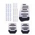 Set 3 buc. ornament pedale Tuning din aluminiu, AVX-T160817-14 [2]