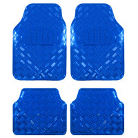 Covorase Auto Universale, model Diamond, culoare Crom Albastru Covorase Auto Universale, model Diamond, culoare Crom Albastru