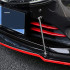 Set 2 Tije din Aluminiu reglabile pentru Consolidare Spoiler, lungime 15cm, IMITATIE CARBON [3]