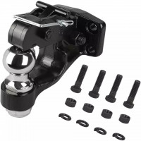 Cupla de remorcare cu bolt, bila si siguranta, greutate maxima 2700 Kg
