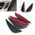 Set 4 buc. aripioare ornamentale bara tuning, culoare neagra [5]