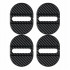 Set 4 buc. Ornamente Inchidere Usa, finisaj Carbon, culoare Neagra [2]