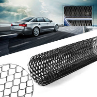 Grila Sport Tuning din Aluminiu, dimensiune 100 x 33cm, decupabila, culoare Neagra Grila Sport Tuning din Aluminiu, dimensiune 100 x 33cm, decupabila, culoare Neagra