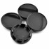 Set 4 capace centrale pentru jante aliaj, diametru 69 mm, culoare negru [2]