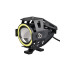Proiector LED cu Lupa, Angel Eye ALB si Devil Eye RED, alimentare 12V, pentru Off-Road, ATV, SSV, UTV [12]