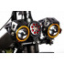 Proiector LED cu Lupa, Angel Eye ALB si Devil Eye RED, alimentare 12V, pentru Off-Road, ATV, SSV, UTV [9]