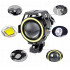 Proiector LED cu Lupa, Angel Eye ALB si Devil Eye RED, alimentare 12V, pentru Off-Road, ATV, SSV, UTV [11]