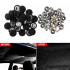 Set 12 clipsuri pentru reparatii tapiterie plafon auto, culoare Negru [3]