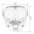 Masca de Protectie cu Ochelari Detasabili, cu destinatie Moto, ATV, SSV, QUAD [8]