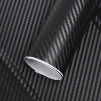 Rola folie colantare auto Carbon 3D, culoare neagra, lungime 28m x 1,27m Rola folie colantare auto Carbon 3D, culoare neagra, lungime 28m x 1,27m