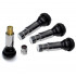 Set 4 Valve Metalice Cromate cu capac hexagonal [2]