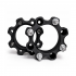 Set 2 buc. Distantiere Roti ATV din Aluminiu Forjat, grosime 50mm, distanta prezoane 4 x 156mm, gaura centrare 131,2mm, piulite M10 x 1,25 [2]