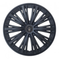 Set 4 capace roti VELAR Shadow, design Sport Multi-Spoke, ABS rezistent, Universal, pentru jante R16