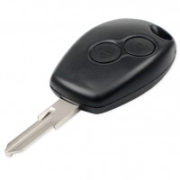 Carcasa Telecomanda Auto cu 2 butoane si lamela inclusa, compatibila Dacia Logan, Sandero, Duster Carcasa Telecomanda Auto cu 2 butoane si lamela inclusa, compatibila Dacia Logan, Sandero, Duster