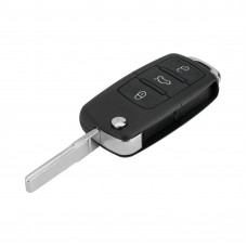 Carcasa Telecomanda Auto cu 3 butoane si lamela inclusa, compatibila Volkswagen, Skoda, Seat Carcasa Telecomanda Auto cu 3 butoane si lamela inclusa, compatibila Volkswagen, Skoda, Seat