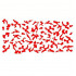 Set 2 stickere autoadezive Tuning in doua culori, model 