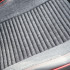 Set huse scaune auto Premium, model BLAZE Torque, design Sportiv,  universale, ergonomice, Piele Ecologica cu insertii textile, culoare Negru/Rosu [8]