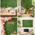 Panou Decorativ Gard viu artificial cu frunze mici, culoare verde, dimensiune 40 x 60cm [2]