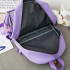 Set 4-in-1 pentru Scolari sau Prescolari - (rucsac, geanta de umar, plic elegant, penar), culoare VIOLET cu IEPURAS, Cod AVX-WT-BUNN-VIOLET [2]
