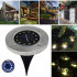 Lampa Solara estetica exterioara de gradina, cu 16 LED-uri, cu suport scurt [3]