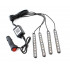 Lumini UnderCar LED - RGB pentru interior sau exterior cu Bluetooth - 12cm ZD65B [2]