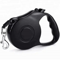 Lesa Retractabila Automata cu carabina pentru caini, lungime sfoara 5m, culoare Neagra Lesa Retractabila Automata cu carabina pentru caini, lungime sfoara 5m, culoare Neagra