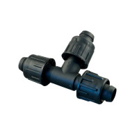 Cupla picurare banda 17x17x17 banda picurare, cu piulita, teu Cupla picurare banda 17x17x17 banda picurare, cu piulita, teu