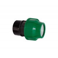 Adaptor compresiune conducta-pe 32x1 fi, drept 10bar pp 03020070 Adaptor compresiune conducta-pe 32x1 fi, drept 10bar pp 03020070