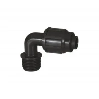 Adaptor picurare tub 16x3/4 fe conducta, cotit 04570020 amb-25 Adaptor picurare tub 16x3/4 fe conducta, cotit 04570020 amb-25