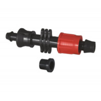Conector picurare banda 17 x conducta-pe, cu garnitura d14mm 05300010 amb-25 Conector picurare banda 17 x conducta-pe, cu garnitura d14mm 05300010 amb-25