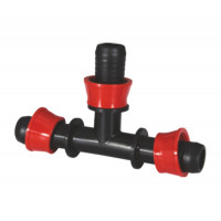 Cupla picurare banda 17x17x17 banda picurare, cu inel, teu 05580010 amb-25 Cupla picurare banda 17x17x17 banda picurare, cu inel, teu 05580010 amb-25