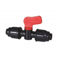 Cupla picurare tub 16x16 tub picurare, dreapta, cu robinet 07320010 amb-25 Cupla picurare tub 16x16 tub picurare, dreapta, cu robinet 07320010 amb-25